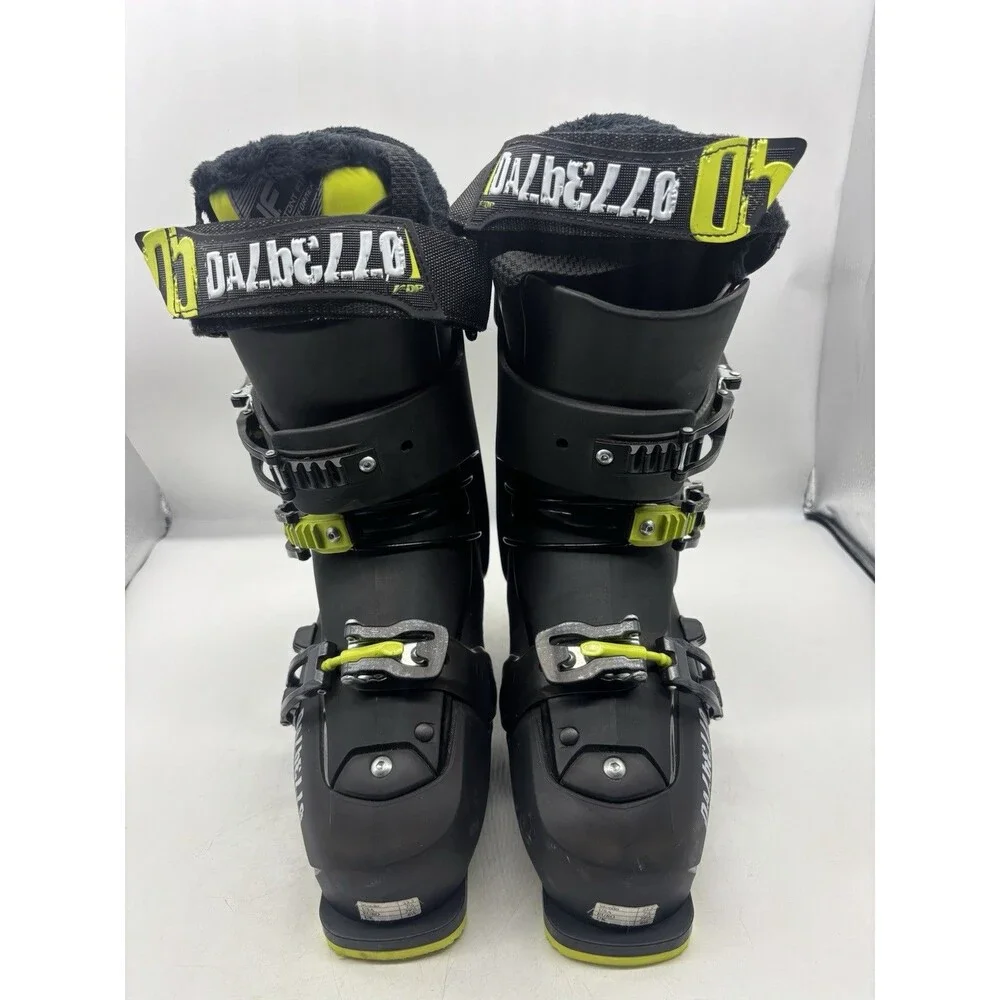 Dalbello Boss Ski Boots 25.5 / 298MM 7.5 Black Neon Green Snow Winter Sports